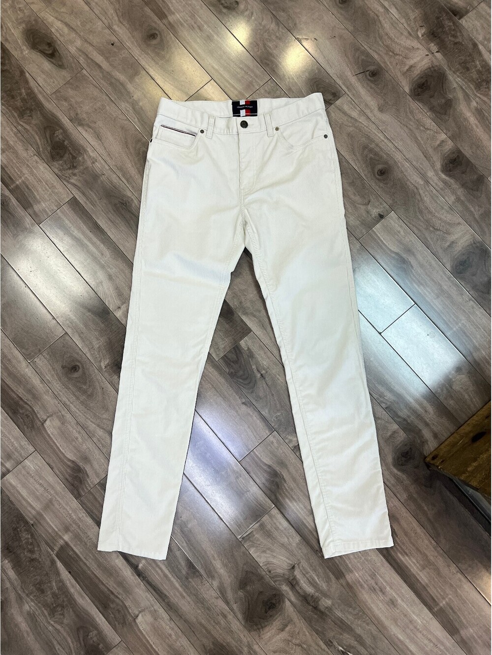 Tommy Hilfiger Corduroy Cream Pants Size 32